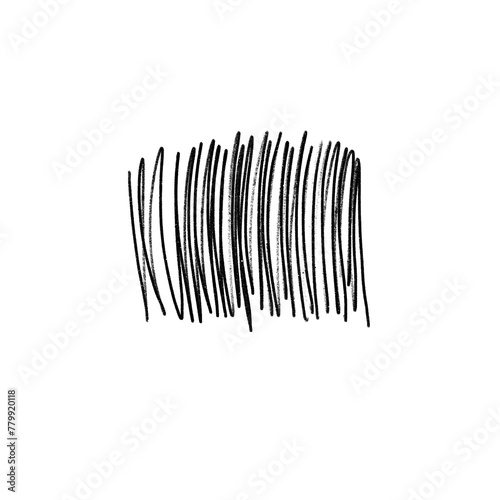 transparent messy pencil scribbles Png