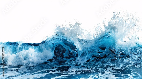 a close up of a wave