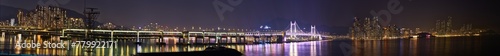 Night view of Gwangandaegyo Bridge