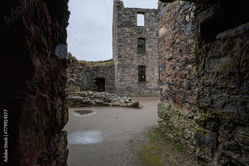 ruins of Ruthven Barracks, Kingussie, scotland