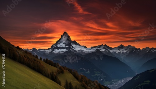 sunrise in the mountains © NSR