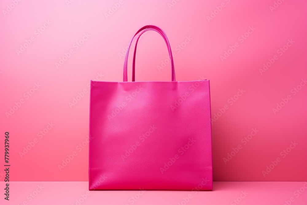 Portable Paper shopping bag. Craft box shop. Generate Ai Portable Paper shopping bag. Craft box shop. Generate Ai