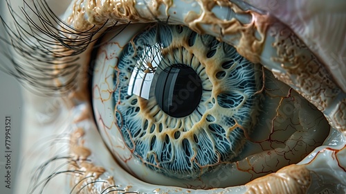 From cornea to retina, a meticulously crafted medical eye model offers a hands-on learning ex photo