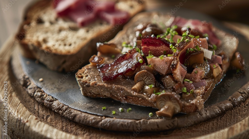 Danish dishes: Liver pate in Danish Leverpostej. Danish dishes: Liver pate in Danish Leverpostej.