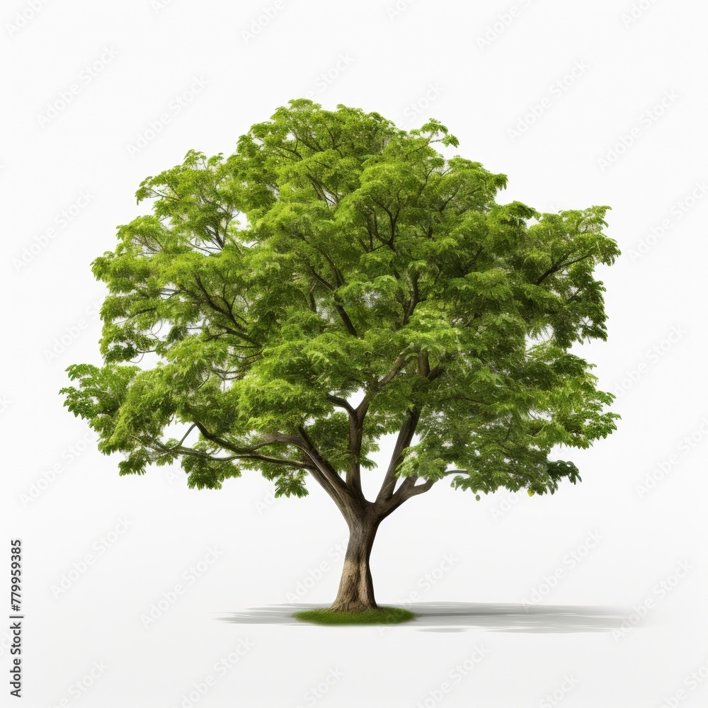 tree on white background tree on white background