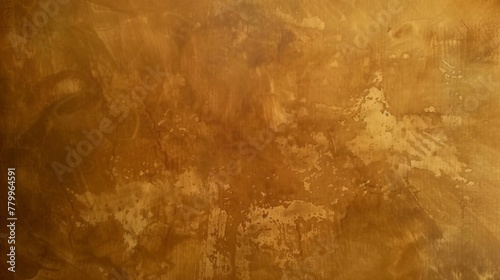 Grunge metal texture, golden brown, background