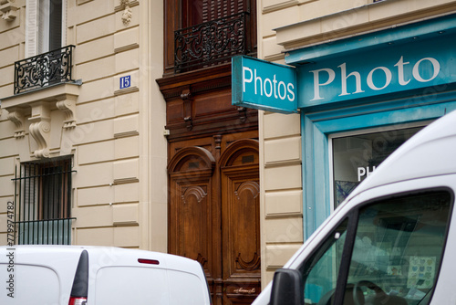 Photo store facade