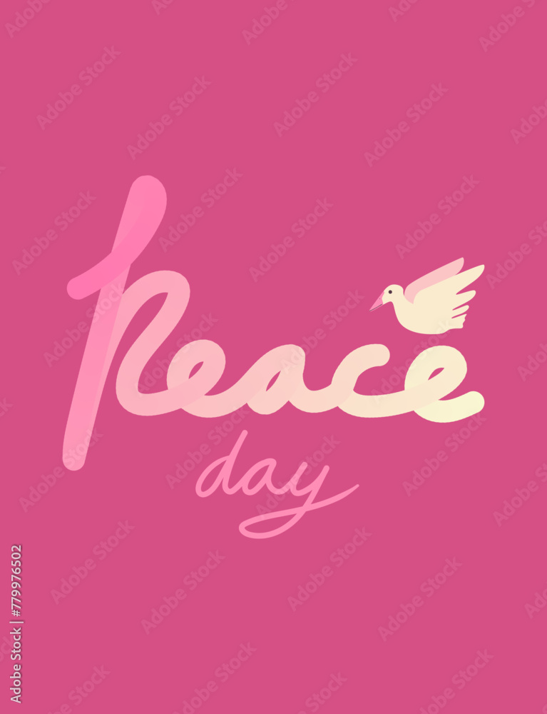 The world peace day with round text background for banner, cover and publication. The world peace day with round text background for banner, cover and publication.