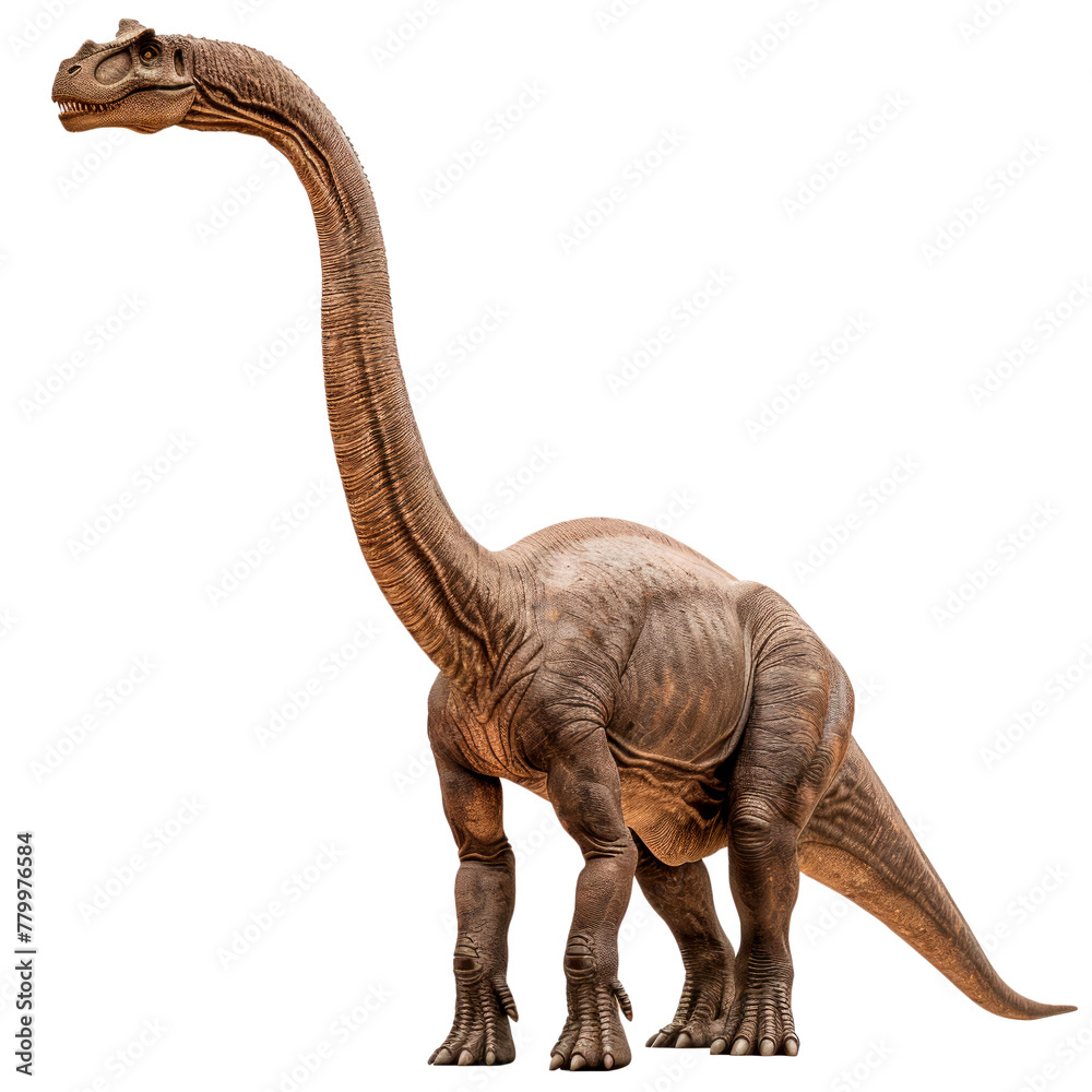 Obraz premium Dinosaur. Isolated on transparent background.