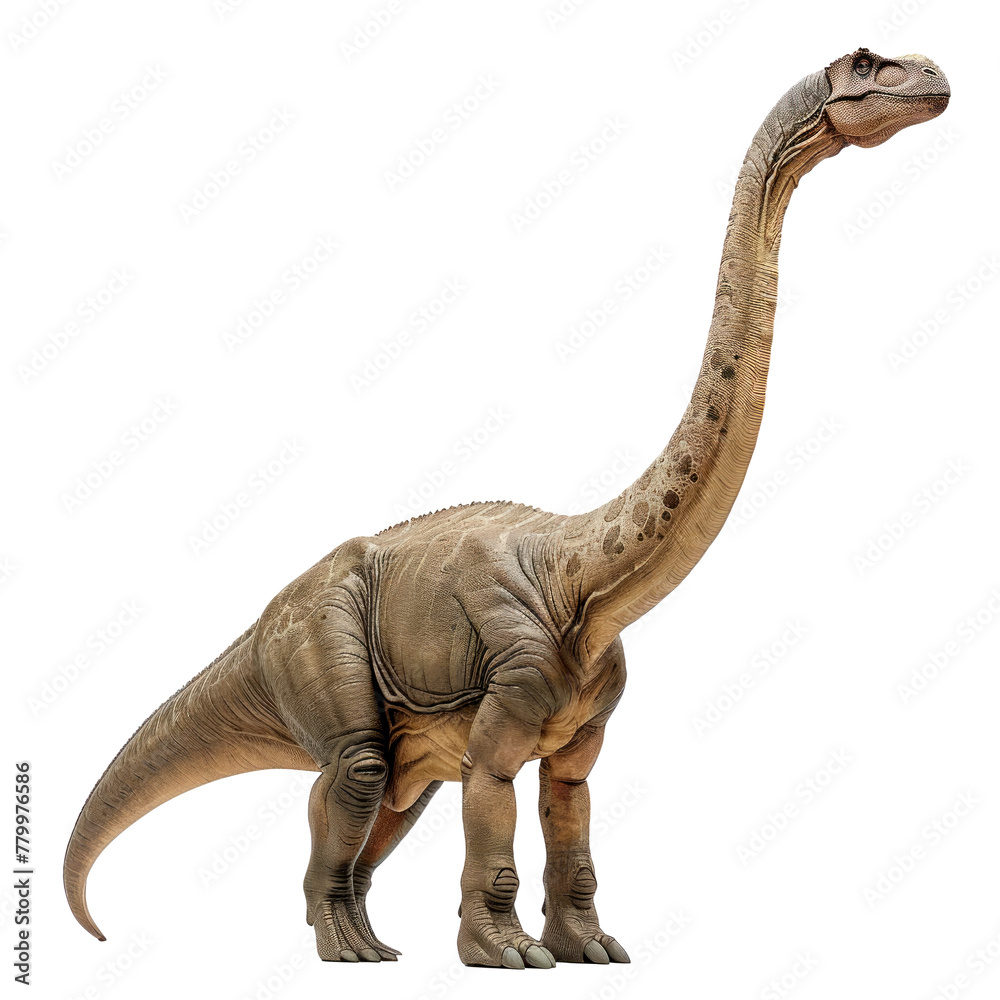 Obraz premium Dinosaur. Isolated on transparent background.