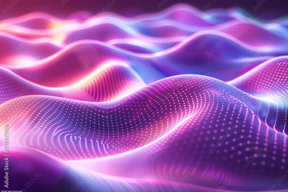 A colorful, abstract image of a pink and blue ocean with mountains in the background. The waves are wavy and the mountains are tall and jagged. Scene is one of serenity and tranquility A colorful, abstract image of a pink and blue ocean with mountains in the background. The waves are wavy and the mountains are tall and jagged. Scene is one of serenity and tranquility