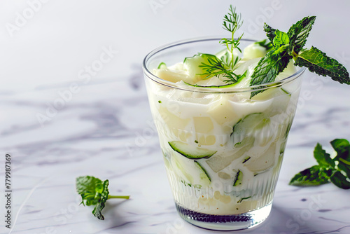 Mojito cocktail with mint