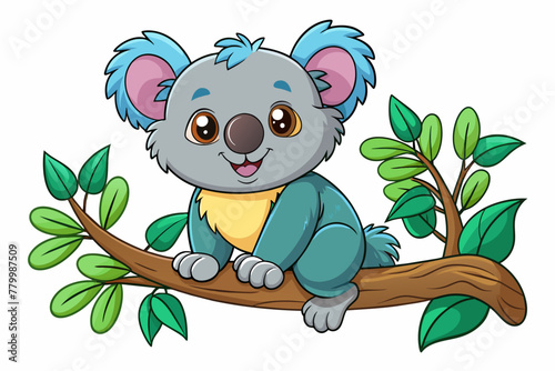 coloring-page-for-kids--cartoon-vector