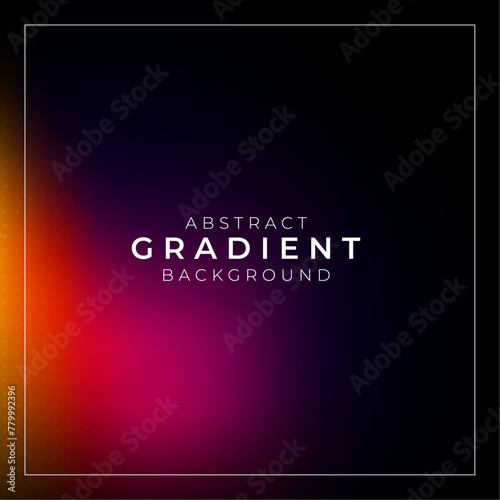 Dark Vector Cover Set Gradient Background Design