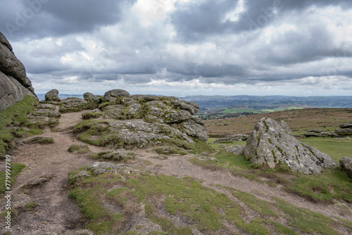 Darmoor view from Haytor photo