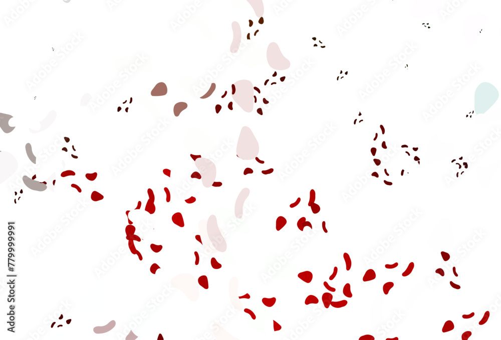 Light green, red vector background with abstract forms. Light green, red vector background with abstract forms.