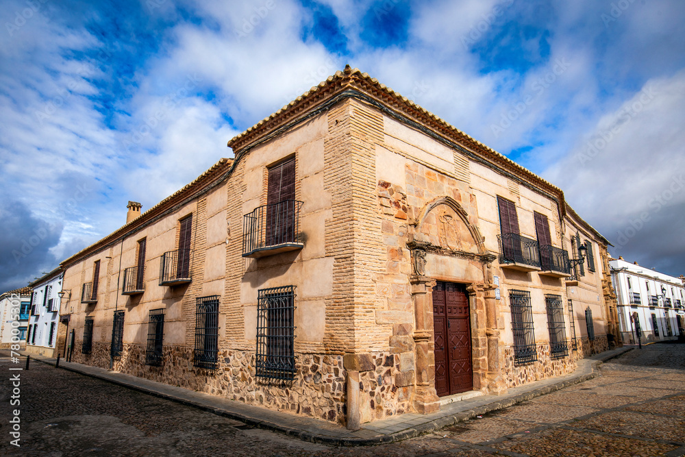 Monumental house of the Chaplain of the Bernardas from the 16th century, Almagro, Ciudad Real, Castilla la Mancha, Spain