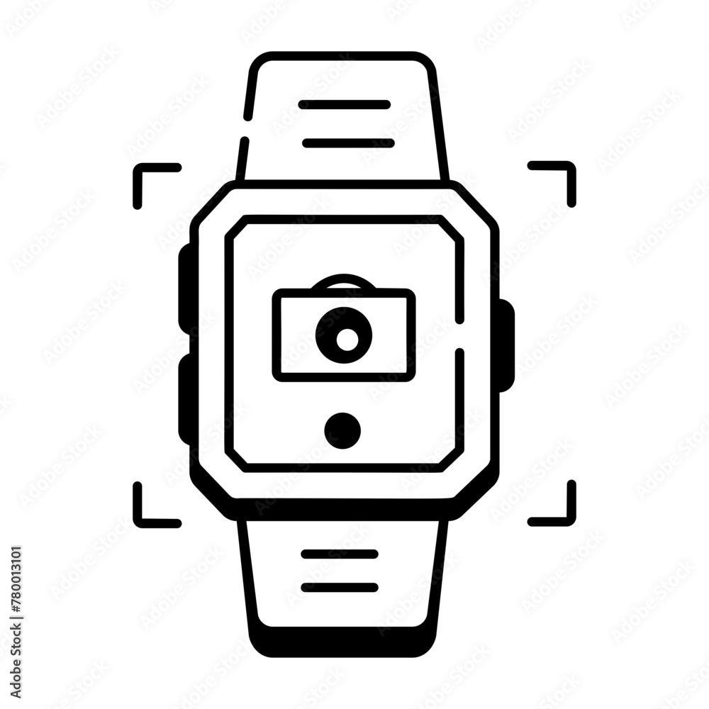 Linear Icons Depicting Smartwatch Functions
Linear Icons Depicting Smartwatch Functions
