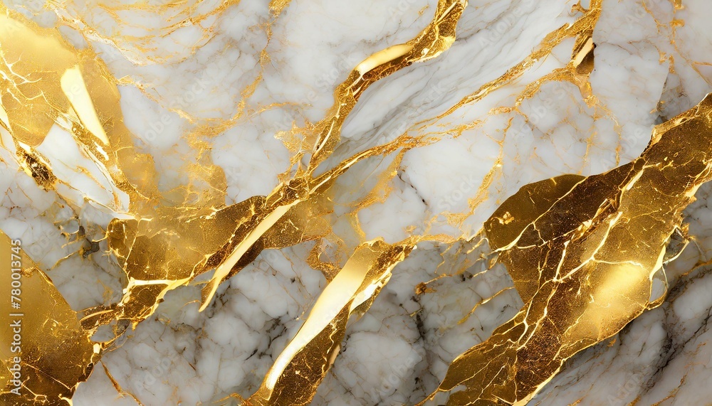 Opulent Elegance: Gold Marble Luxury Background for Wedding Invitations
