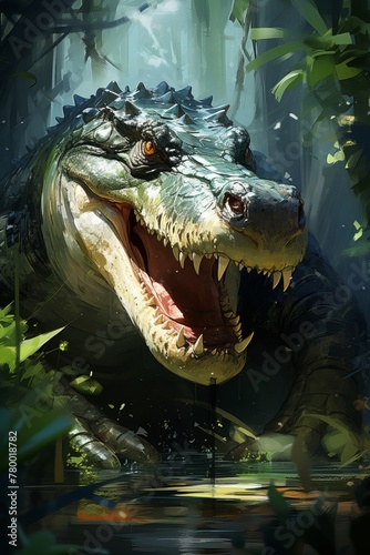 Alligator Allure: Captivating Images of Ancient Reptilian Predators