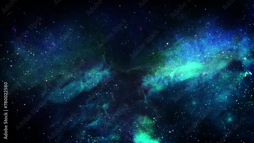 colorful nebula galaxy space background