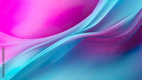 This image features a dynamic blend of pink and blue colors with a fluid, wave-like pattern ideal for modern designs