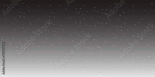 The night sky is full of stars. milky way blue infinity earth solar. Vector Sky Background © Pixzot