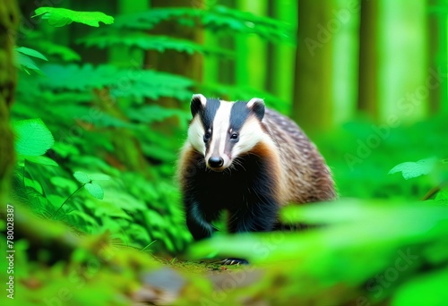 A Badger's Rainy Day Wander in a Stunning German Forest © Mr Ali