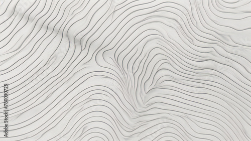 abstract blank detailed topographic contour map  Abstract geometric topographic contour map background marble texture abstract white paper background  layers  flat fiber structures  holes