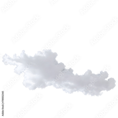 Clouds in the sky, clean white cloud, transparent PNG background