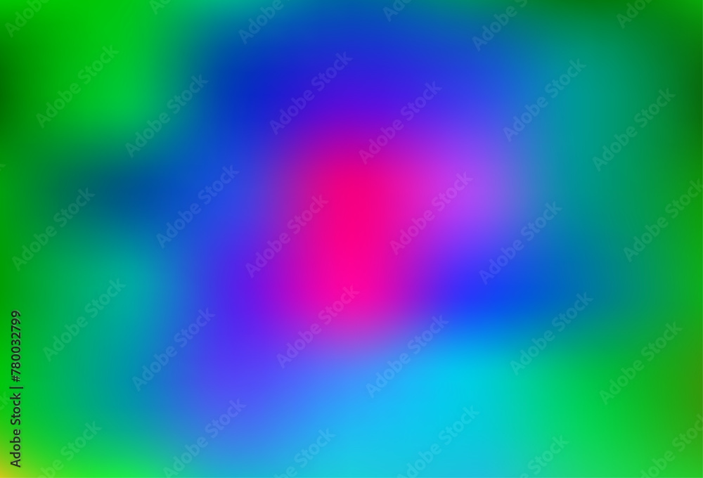 Light Multicolor, Rainbow vector blurred bright background.