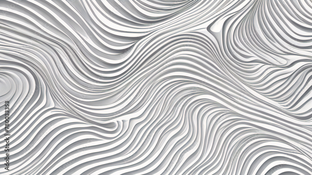 abstract blank detailed topographic contour map, Abstract geometric topographic contour map background marble texture abstract white paper background, layers, flat fiber structures, holes