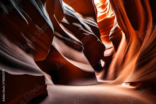 A mesmerizing play of light and shadow in Antelope Canyon