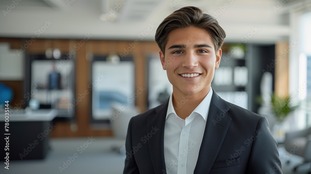 Smiling Man in Suit Smiling Man in Suit