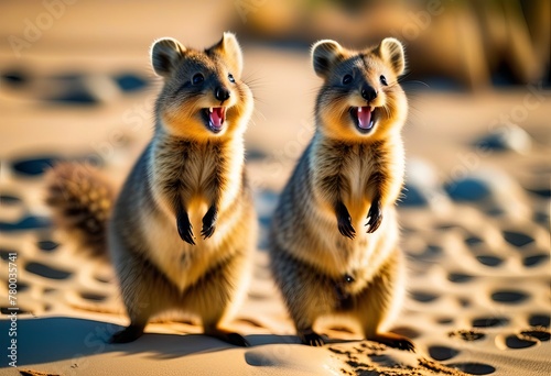 The Joyful Quokka of Perth, Western Australia