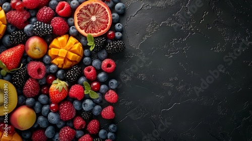 Colorful Fruit Assortment