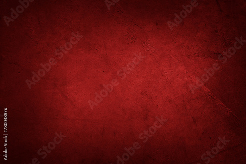 Red textured concrete background © Stillfx