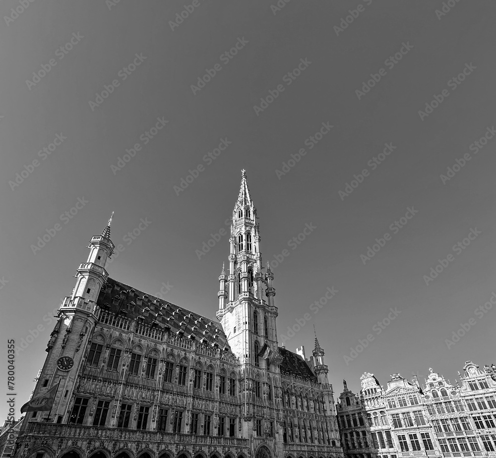 Fototapeta premium Scenic view of the Grand-Place in Brussels, Belgium