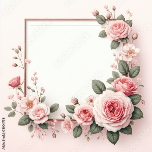 roses frame