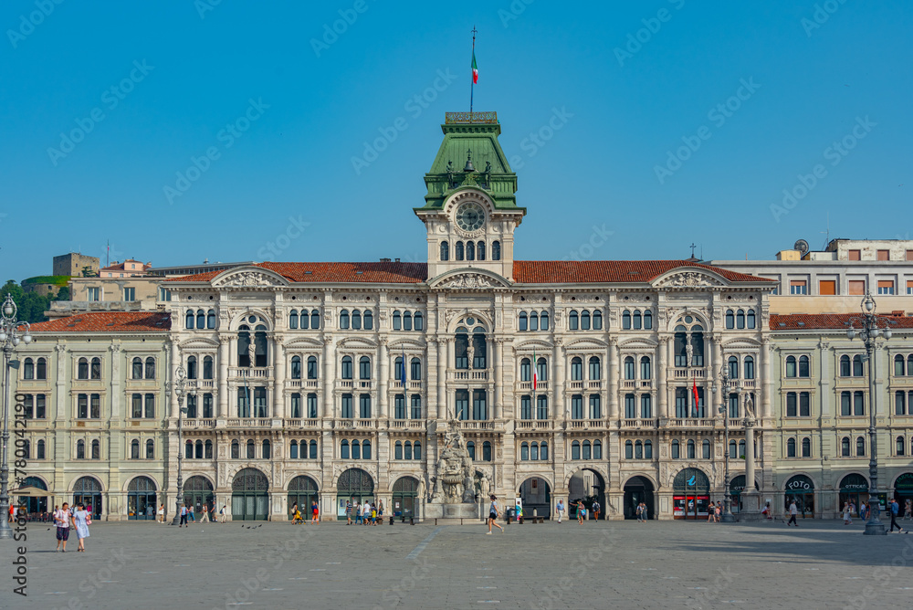 Town hall at the Piazza della Unit?