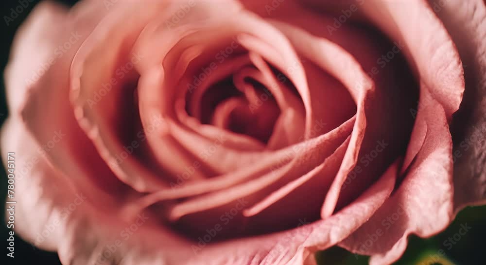 Close up of rose petals.