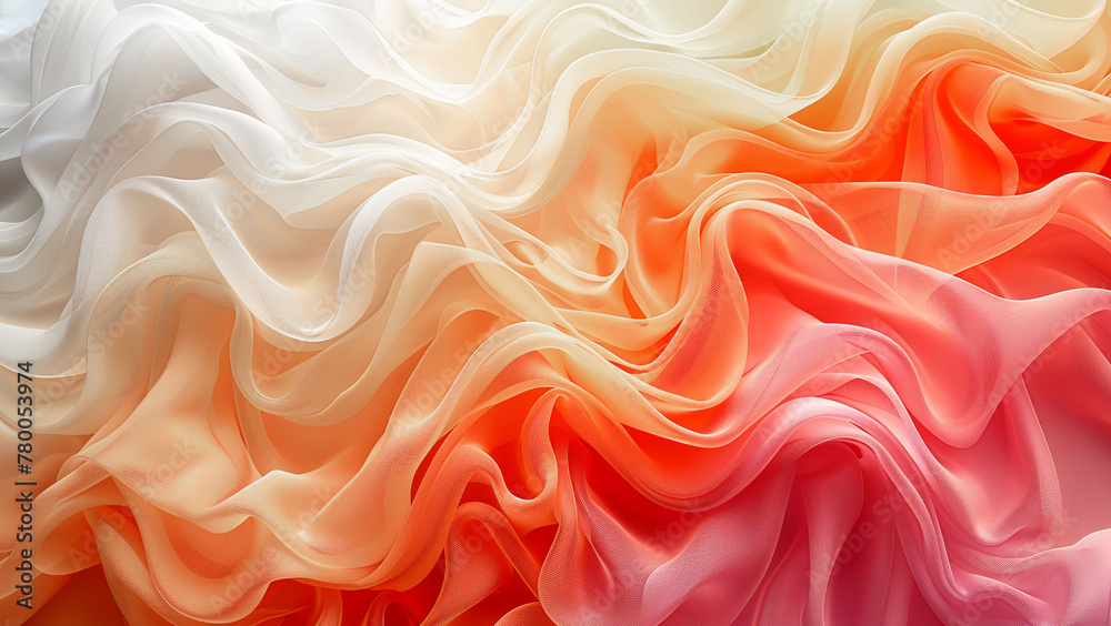 Fototapeta premium Illustration of a multicolored gradient for design,Generated by AI