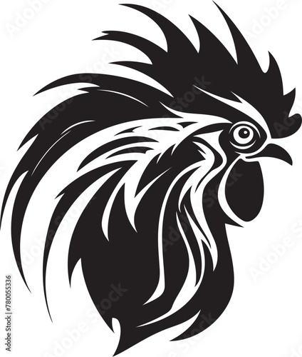 Wallpaper Mural Rooster Realm: Vector Logo Featuring Roster Chickens Poultry Posse: Iconic Roster Chicken Graphics in Vector Torontodigital.ca