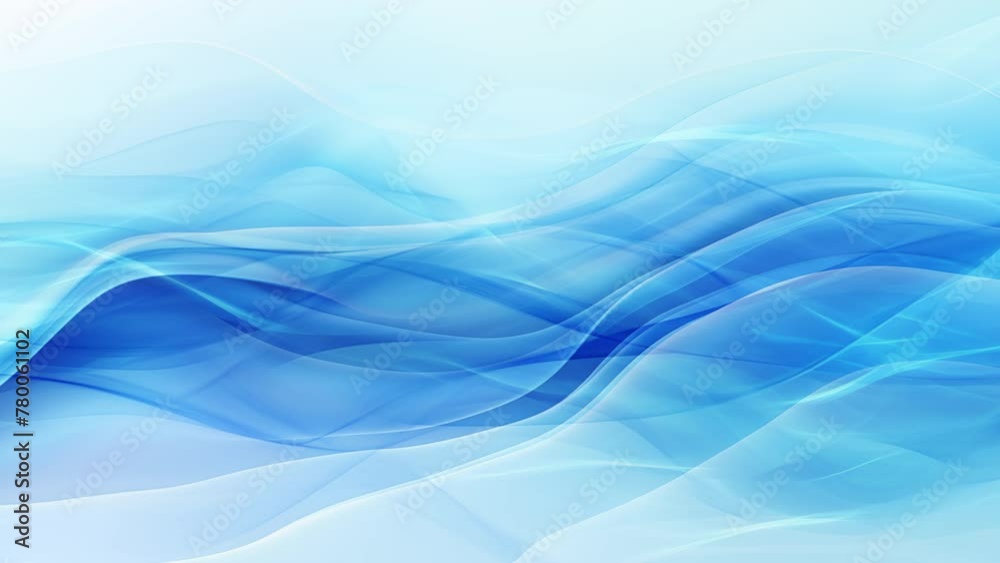 Blue waves background, abstract pattern in motion, animated, seamless loop, 4k Blue waves background, abstract pattern in motion, animated, seamless loop, 4k