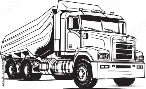 DumpGraffiti: Sketch Graphic of Dump Truck TruckCanvas: Vector Sketch of Dump Truck Logo