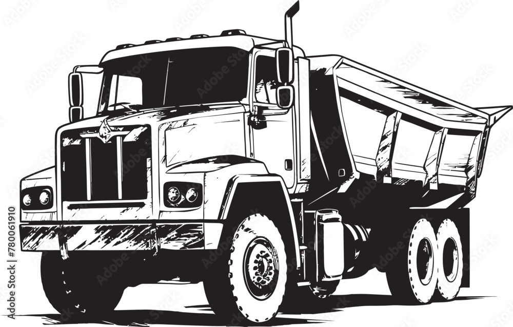DumpExpress: Vector Logo Design with Sketch of Dump Truck TruckSketcher: Sketch Graphic of Dump Truck Icon DumpExpress: Vector Logo Design with Sketch of Dump Truck TruckSketcher: Sketch Graphic of Dump Truck Icon
