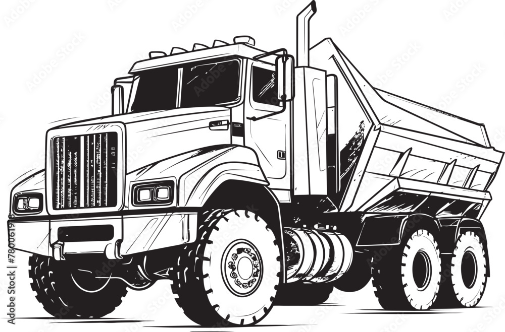 SketchLoad: Vector Logo Design Featuring Sketch of Dump Truck DumpMasterpiece: Sketch of Dump Truck Vector SketchLoad: Vector Logo Design Featuring Sketch of Dump Truck DumpMasterpiece: Sketch of Dump Truck Vector