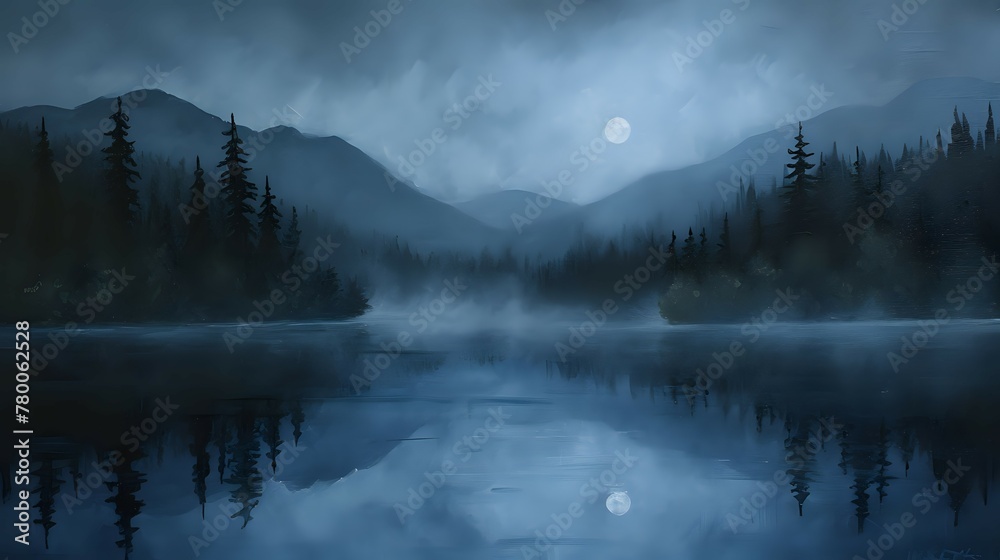 Mystical Moonlight Serenity./n