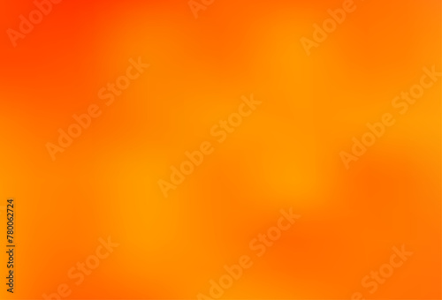Light Orange vector bokeh template.