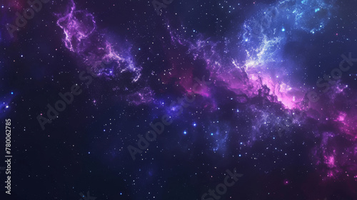Cosmic beauty  a vibrant nebula in space